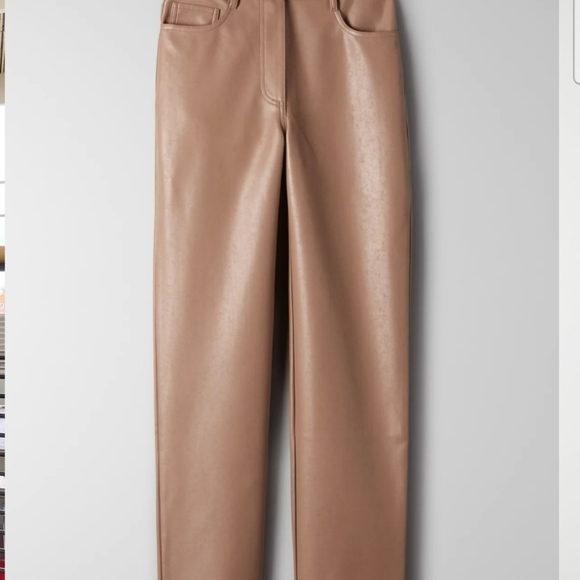 Melina Vegan Leather pants BNWT - Picture 2 of 6